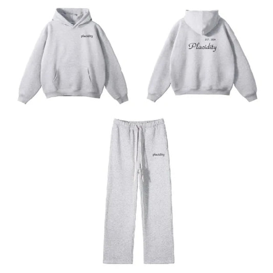 Placidity Embroidered Set